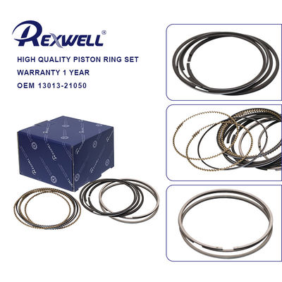 New Custom Engine Parts 1NZ 2NZ 0.50-020 (1.2x1.2x2.0 75.00MM) 13011-21050 13013-21050 Piston Rings For Toyota Corolla Yaris 1.3 1.5L
