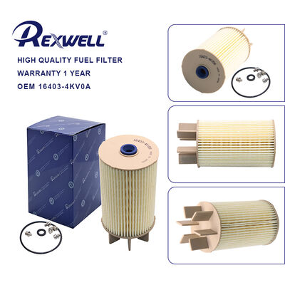 16403-4KV0A Auto Cartridge Assembly Diesel Fuel Filter for NAVARA D23 YD25 by Nissan