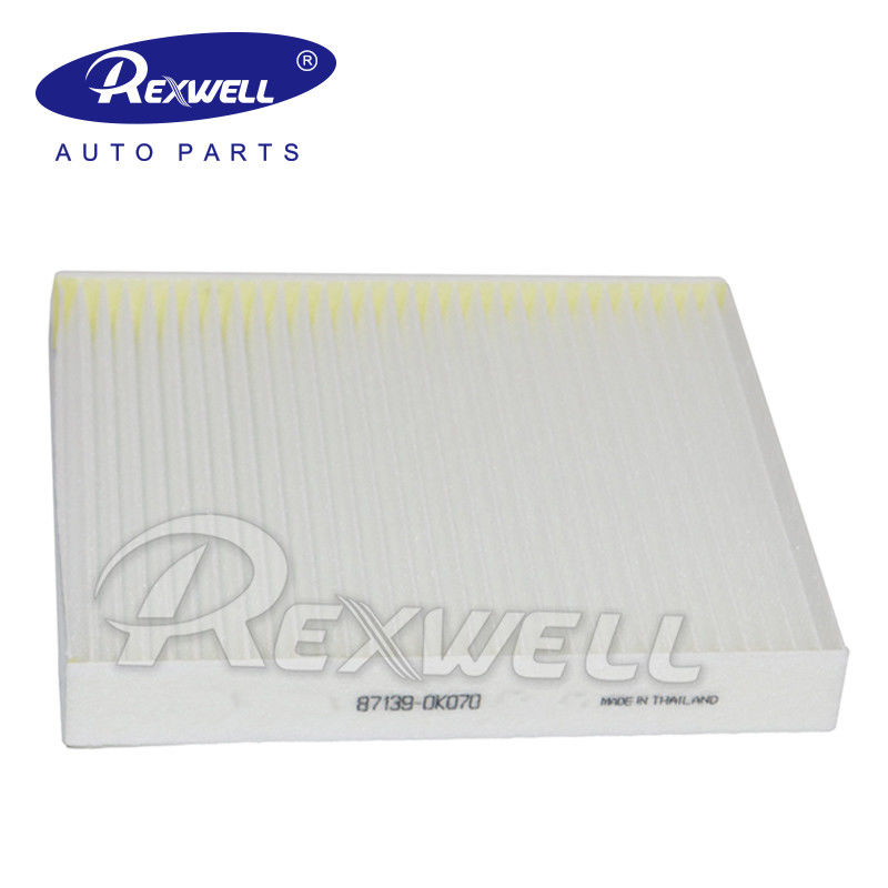 Auto Spare Parts Car Activated Carbon Air Filter A/C Filter White 87139-0K070 for Toyota Lexus Mazda Subaru Hilux GUN125 2005-