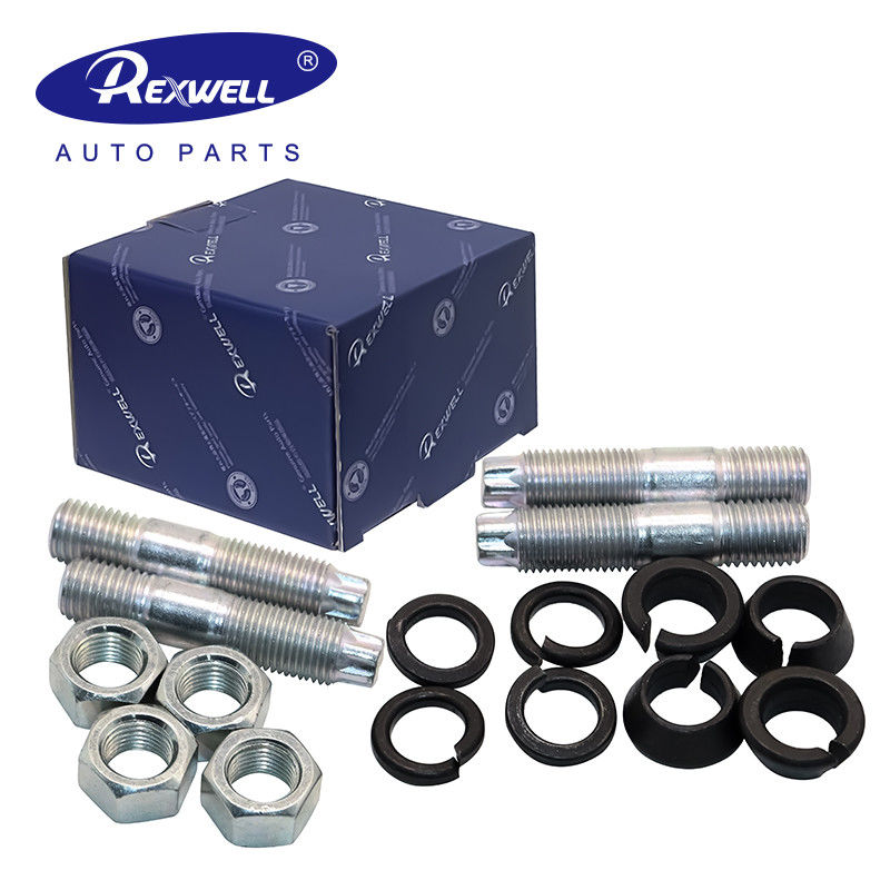 Durable Auto Car Hex Lobular 90126-12005 Front Steering Knuckle Bolt Stud Set Kit for Toyota Land Cruiser Pickup FZJ7# 2007