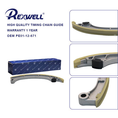 Genuine Auto Engine Timing Chain Guide PE01-12-671 PE7W-12-571A for Japan MAZDA Timing Kit 6 CX-5 PEX3 PEXB PEXP AWD 2018-