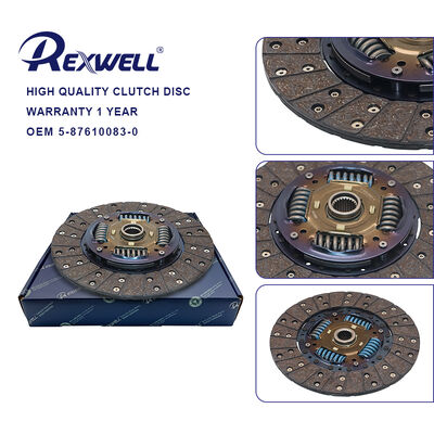 5-87610083-0 8-98080661-0 8-97257124-0 REXWELL Clutch Disc 250mm for Isuzu Trooper NKR D-max TFR TFS 4JB1T 4HK1 4JH1